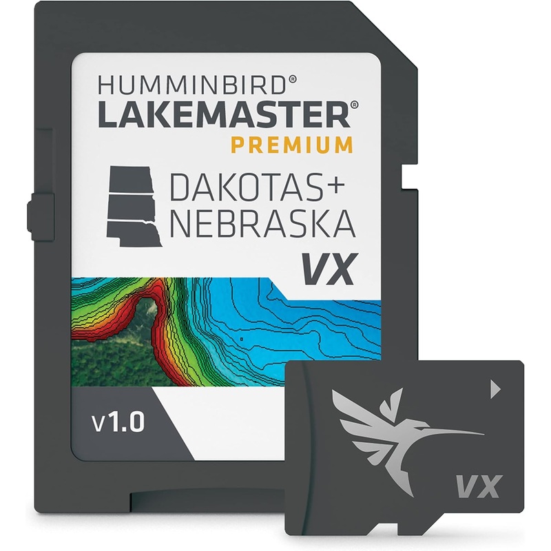 Humminbird Lakemaster VX 602001-1 Premium Dakotas and Nebraska microSD