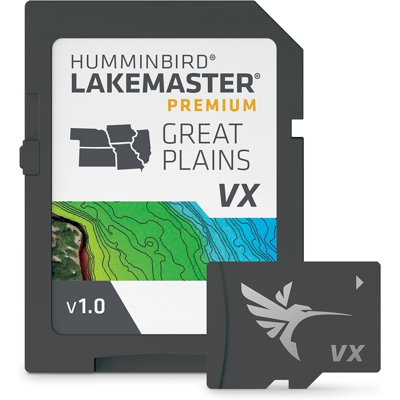 Humminbird Lakemaster VX 602003-1 Premium Great Plains microSD