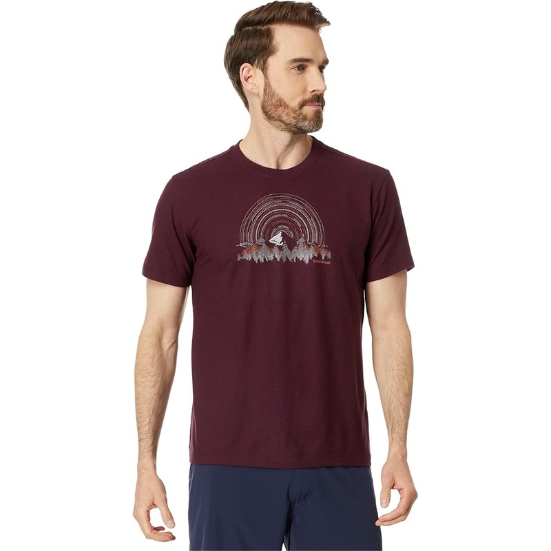 Smartwool Never Summer Mountain Graphic Short Sleeve Tee