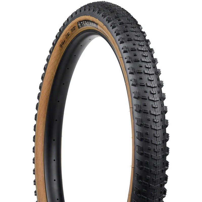 Teravail Oxbow Tire - 27.5 x 3, Tubeless, Folding, Tan, Light and Supple