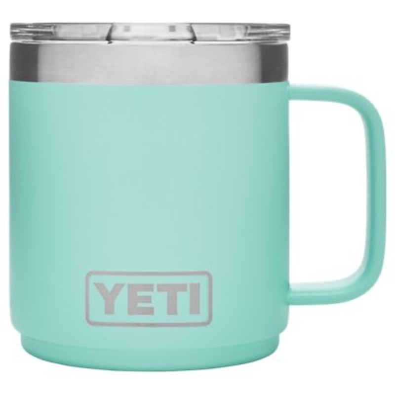 Yeti Rambler Stackable Mug with MagSlider Lid 10oz Seafoam
