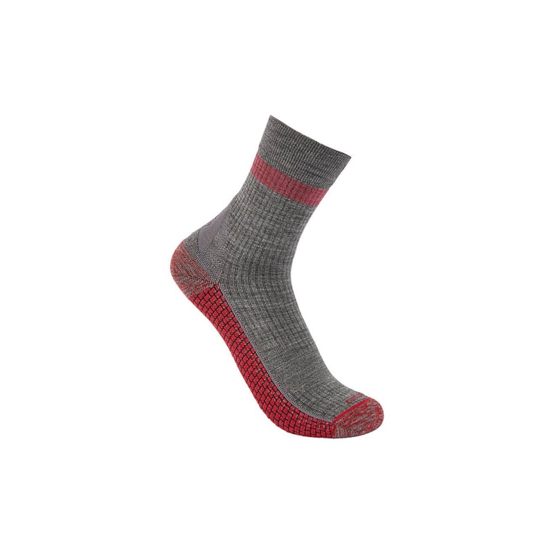 Carhartt Force Grid Lightweight Merino Wool Blend Short Crew Sock Women's