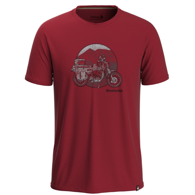 Smartwool Men's Merino Sport Overland Trek Short Sleeve Graphic Tee