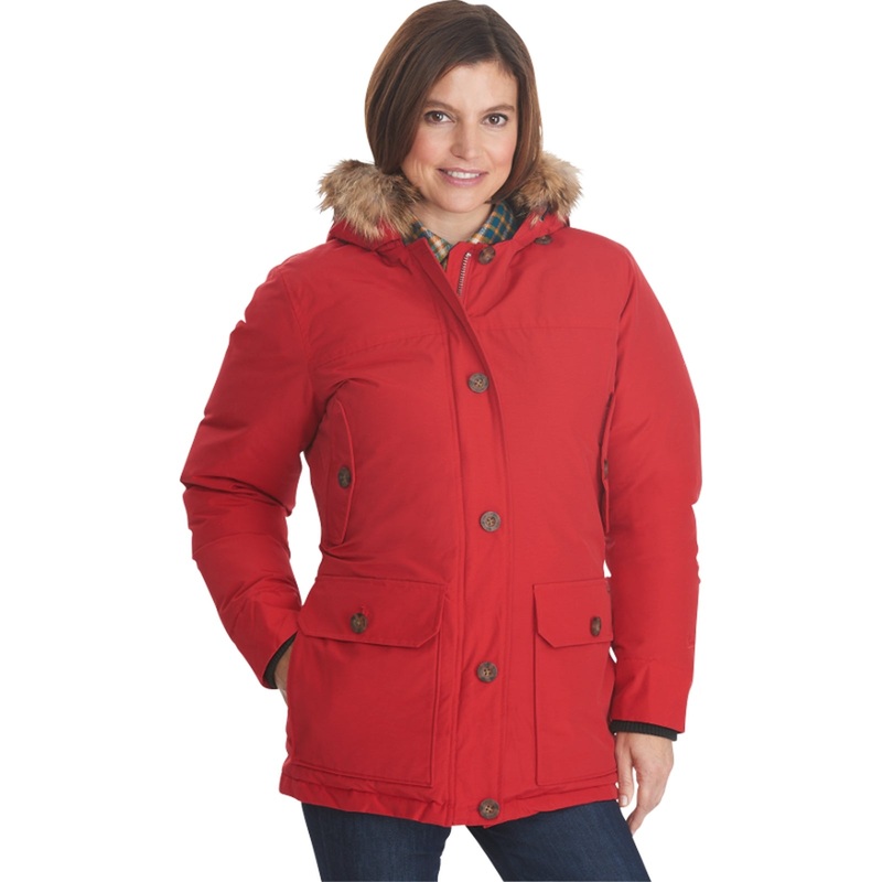 Woolrich Arctic Down Parka Women's Medium Old Red