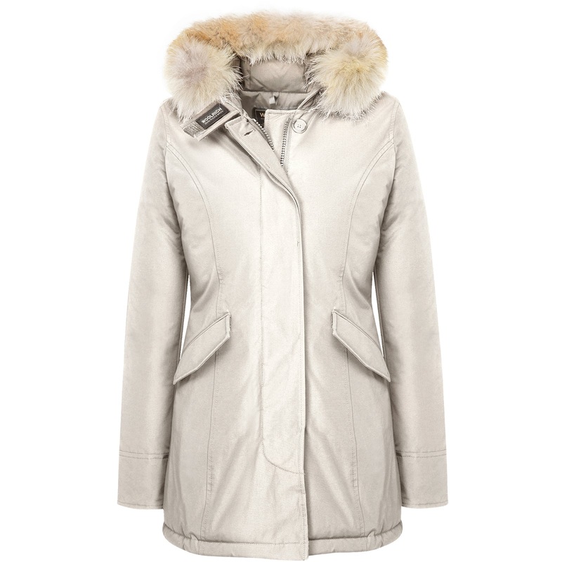 Woolrich John Rich & Bros Arctic Parka Women's Large Frozen White