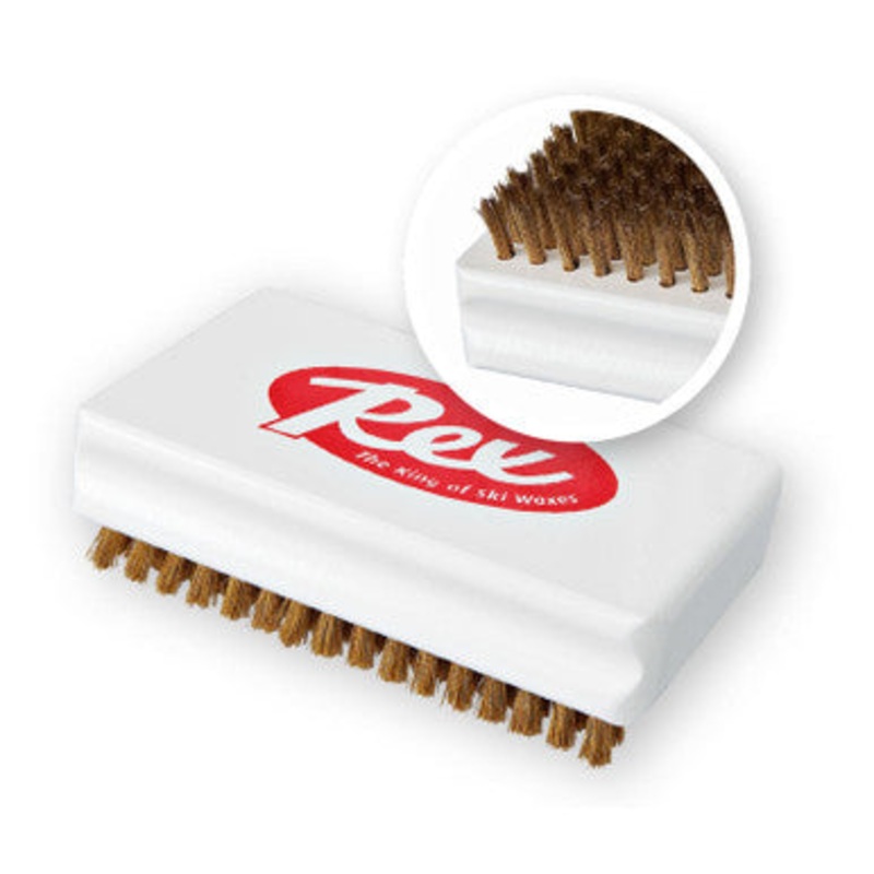 Rex Brass Ski Base Brush