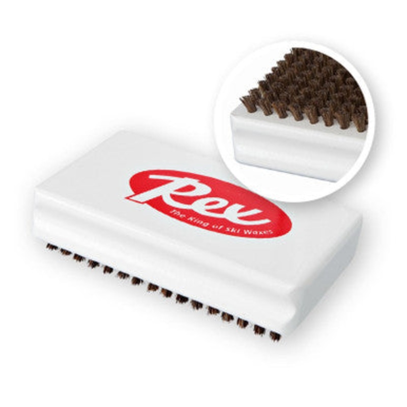 Rex Horsehair Ski Base Brush