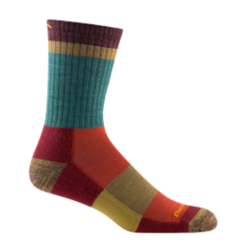 Darn Tough Heady Stripe Micro Crew Lightweight With Cushion Socks