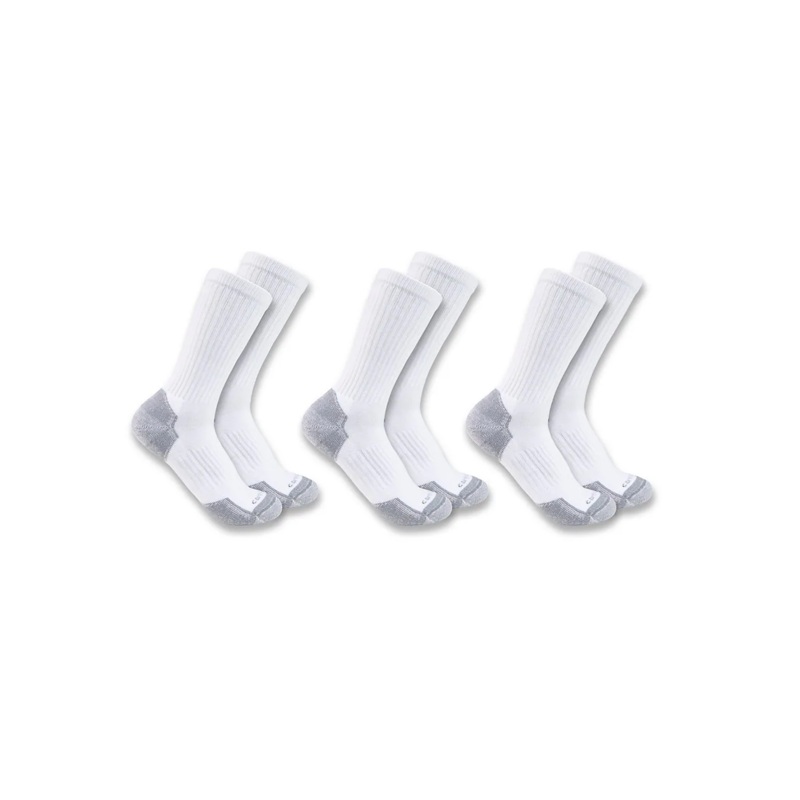 Carhartt Midweight Cotton Blend Crew Sock 3-Pack Men's