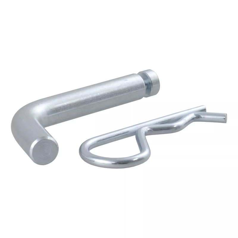 Curt 1/2" Hitch Pin with Groove 1-1/4" Receiver Zinc Packaged 21404