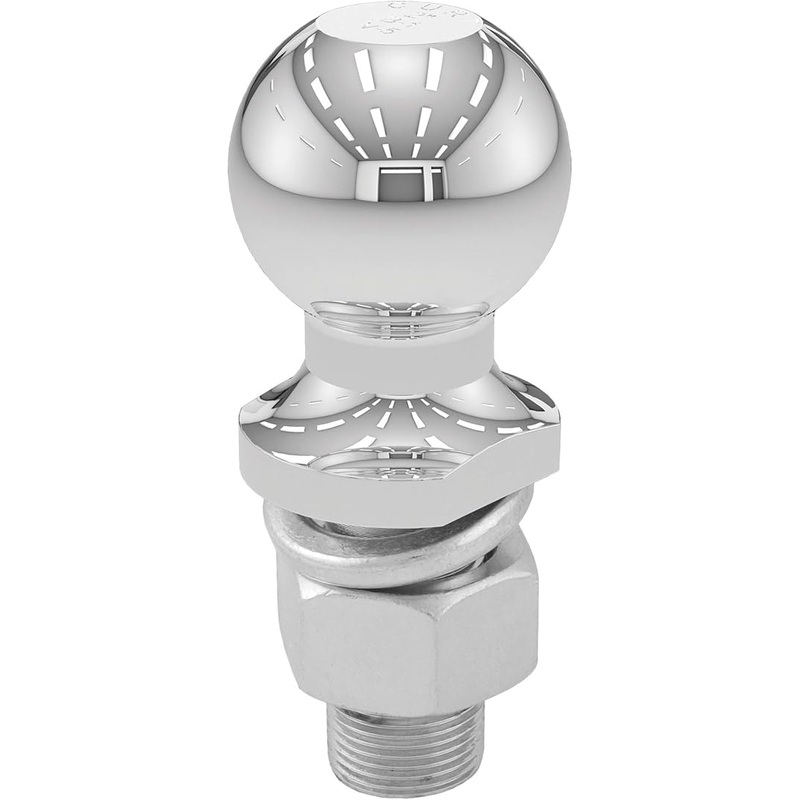 Curt Hitch Ball 2"X1"X2-1/8" Chr 6K Ful63909