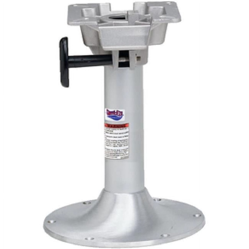 Attwood Lakesport 2-3/8" Fixed Bell Pedestal with Seat Mount 13"