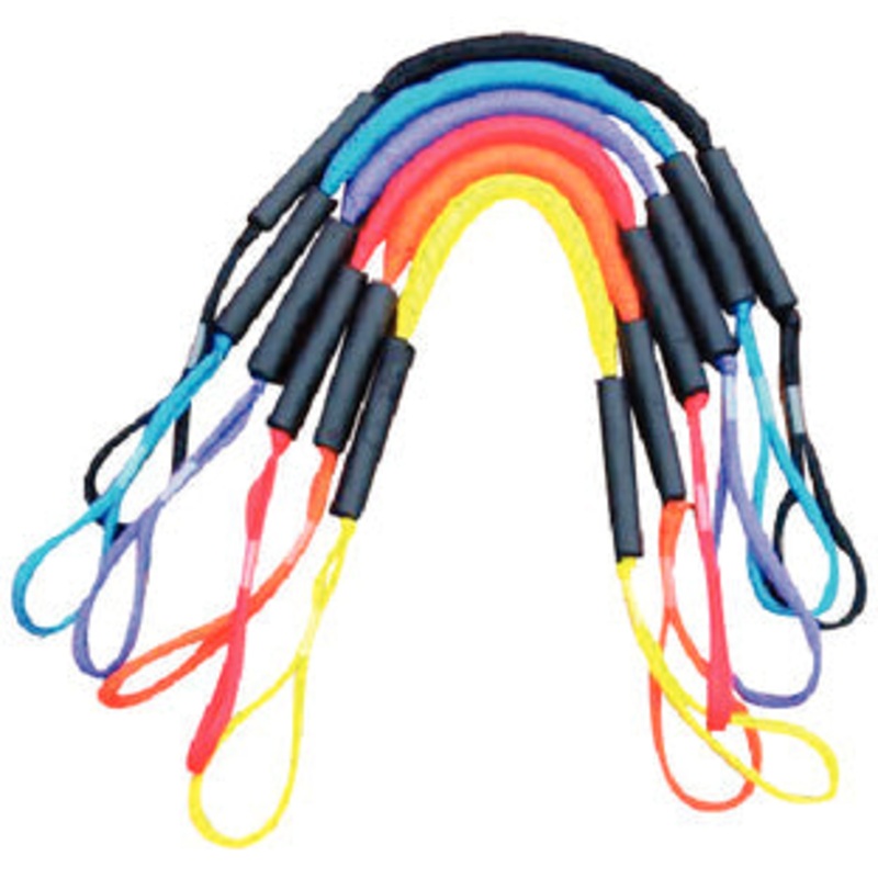 Double Braided Water Resistant 2000 Pound Capacity 4 Foot Length Royal Blue