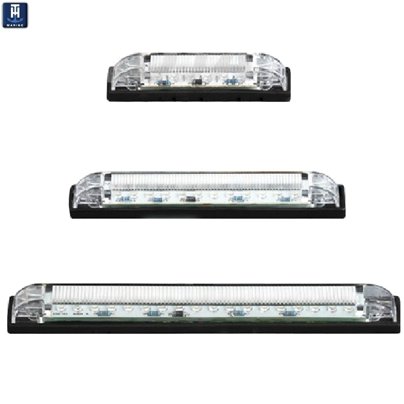 T-H Marine LED Slim Line Utility Strip Lights, 4 in. - Clear
