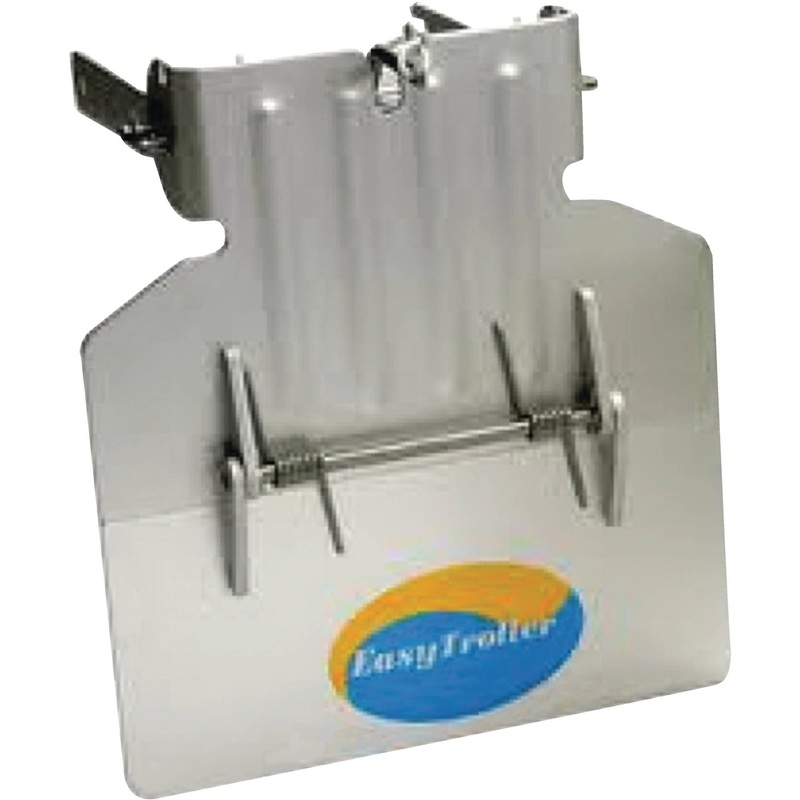 EasyTroller Hinged Metal Trolling Plate, Standard Plate Without Fins Made in USA