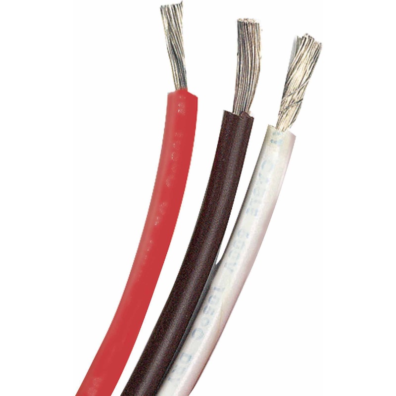 180003 35 Ft. 18 AWG Tinned Copper Wire, Black