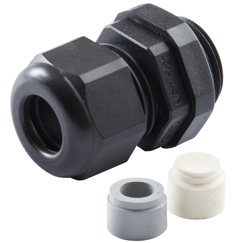 765000 NPT Marine Grade Electrical Wire Seal Round Cable, 0.5 in.