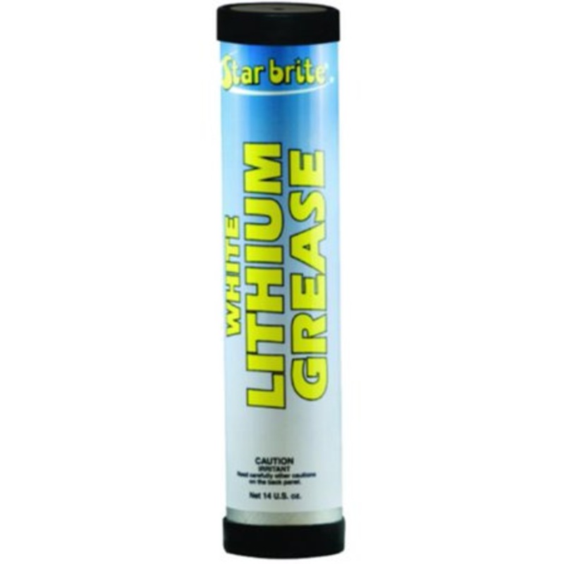 STAR BRITE White Lithium Grease 14 OZ Cartridge (026214)