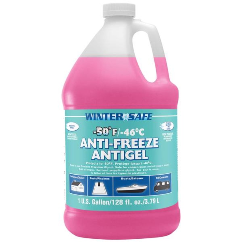 Star Brite Winter Safe -50 Degrees Nontoxic 1 Gal Antifreeze, 1 Gallon - Oil and Lubricants