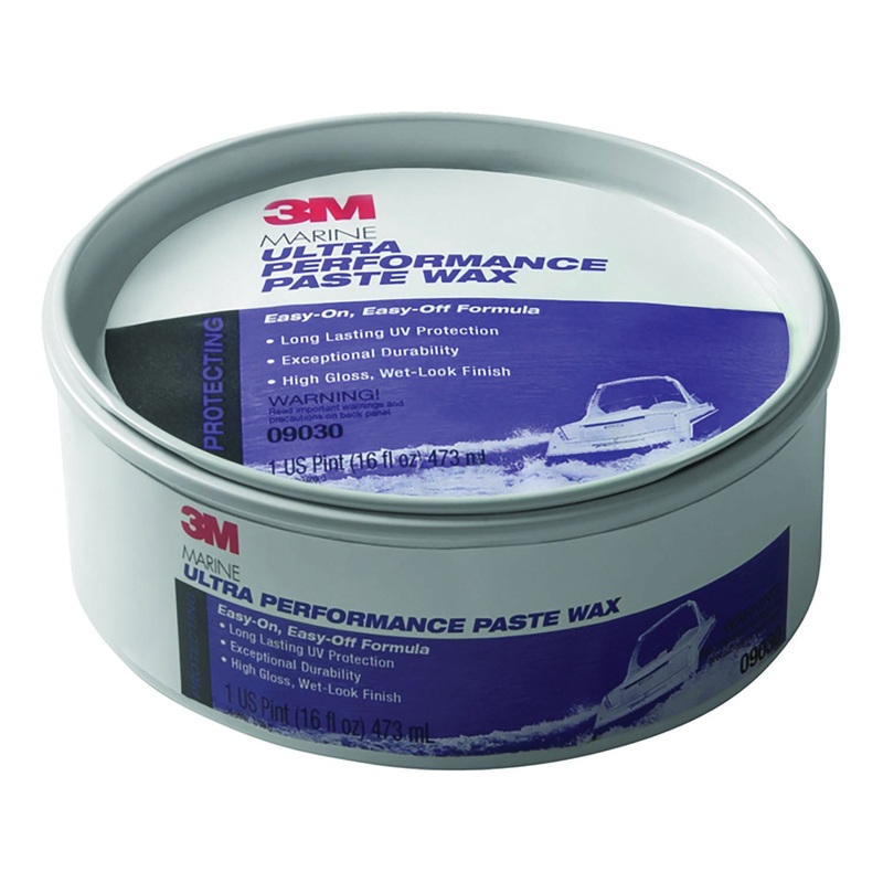 3M Marine Ultra Performance Paste Wax, 09030, 9.5 Oz