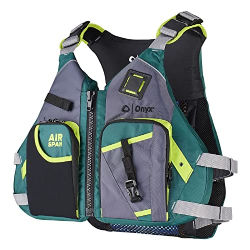 40004023 Air Span Breeze Paddling Kayak Vest, Green
