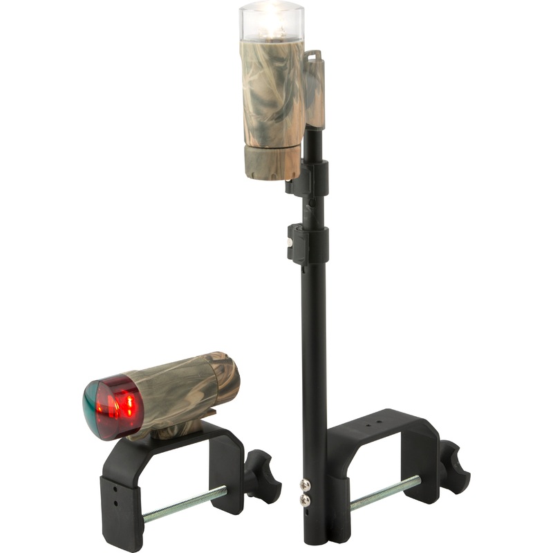 Attwood Clamp-on LED Light Threaded Kit Real Tree Max-4 in Camouflage,