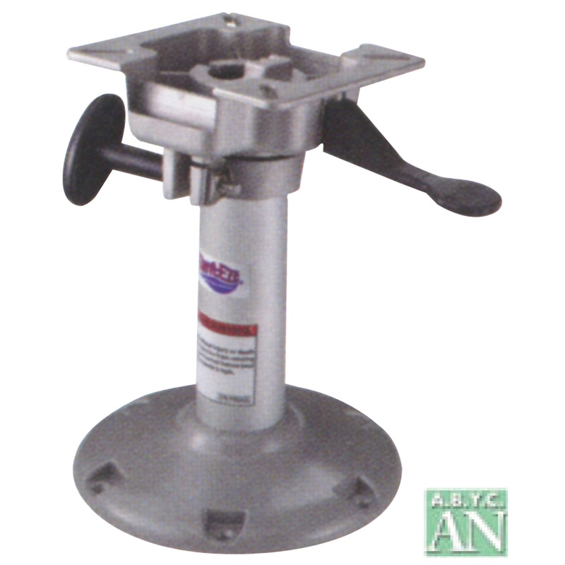ATTWOOD LakeSport 2-3/8 in. Fixed Height Bell Pedestal with Seat Mount - 16 in., Non-Locking