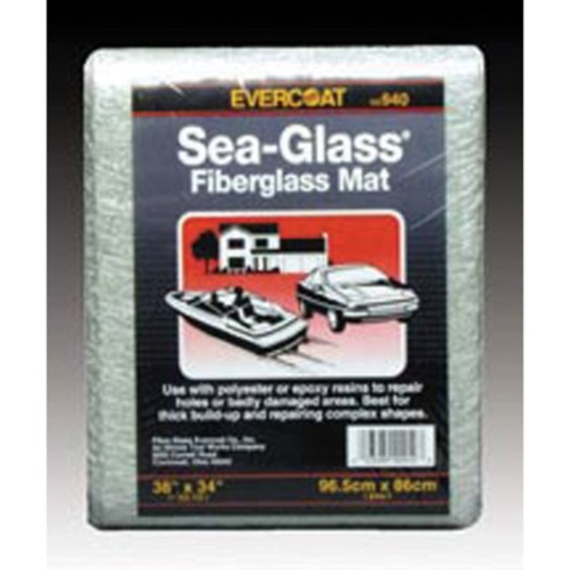 Evercoat 1.5 Oz. 38 in. X 34 in. 100% Fiberglass Material in Non-Woven State