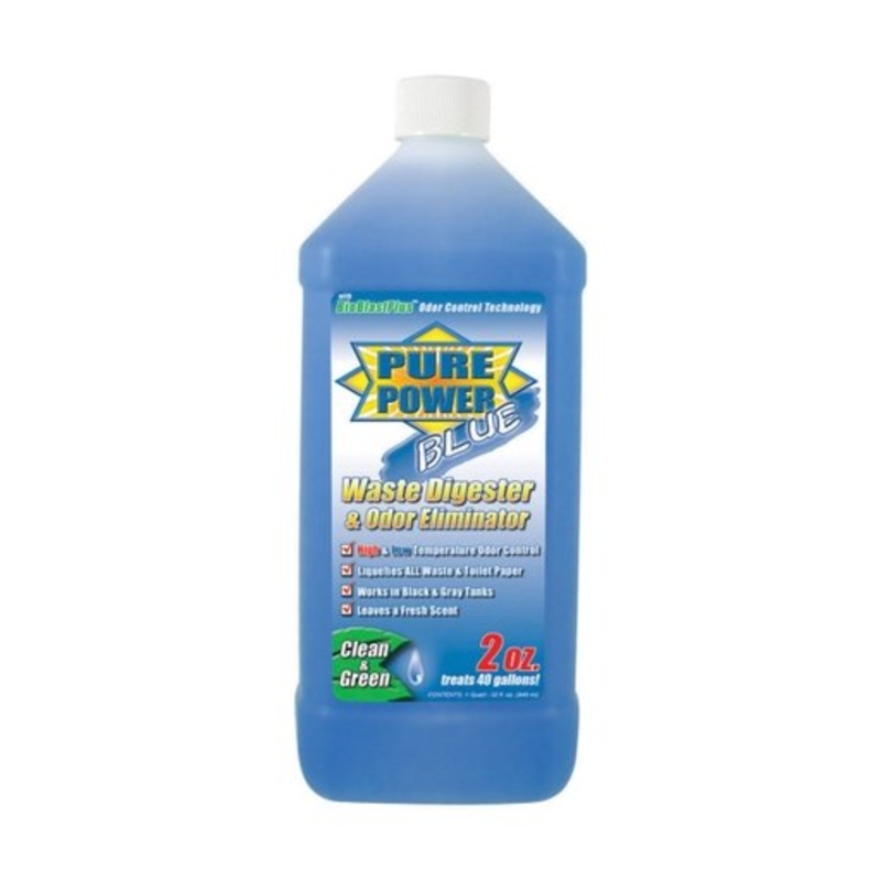 Valterra Pure Power Blue Waste Digester and Odor Eliminator - 32 Oz.