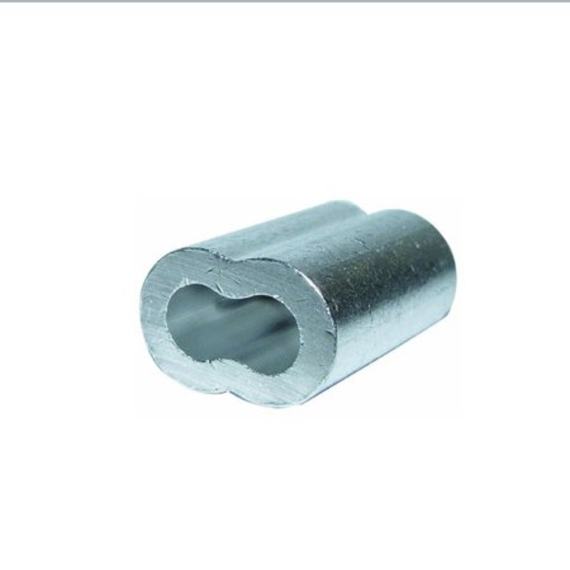 3/16 Inch Aluminum Cable Crimps/SLEEVES (20/pkg )