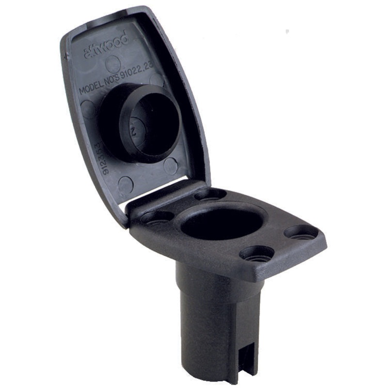 Attwood Oval 2-Pin Angled Light Base