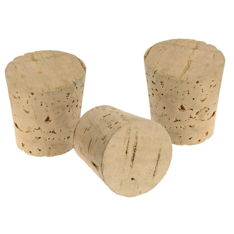 The Hillman Group 52023 #18 Five Gal. Tin Extra Large Cork  3-Pack