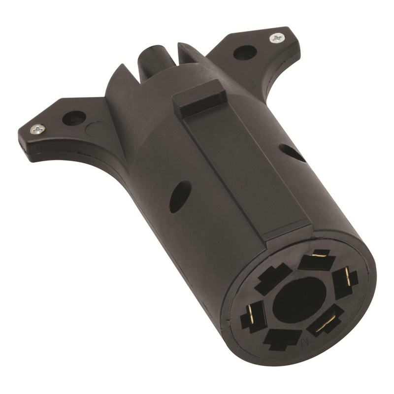 Wesbar 7-Way Blade Plug To Plug Adapter