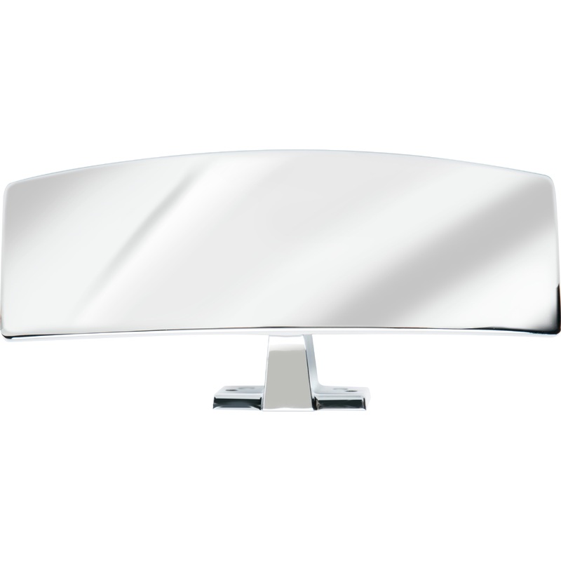 Attwood Perma-Plate Chrome Ski Mirror