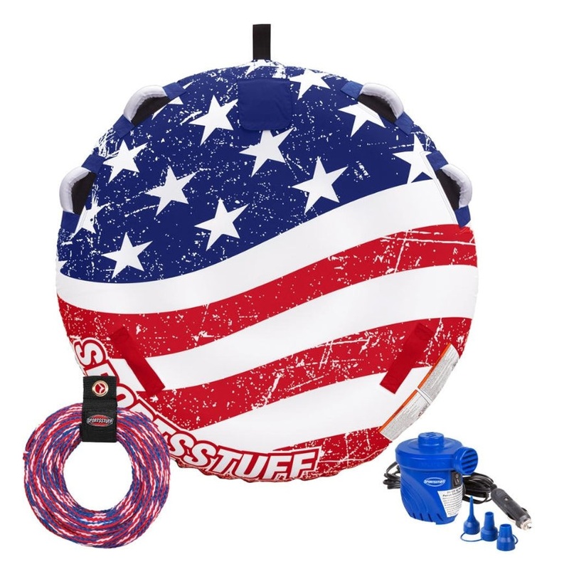 SPORTSSTUFF Stars & Stripes Towable Tube Kit