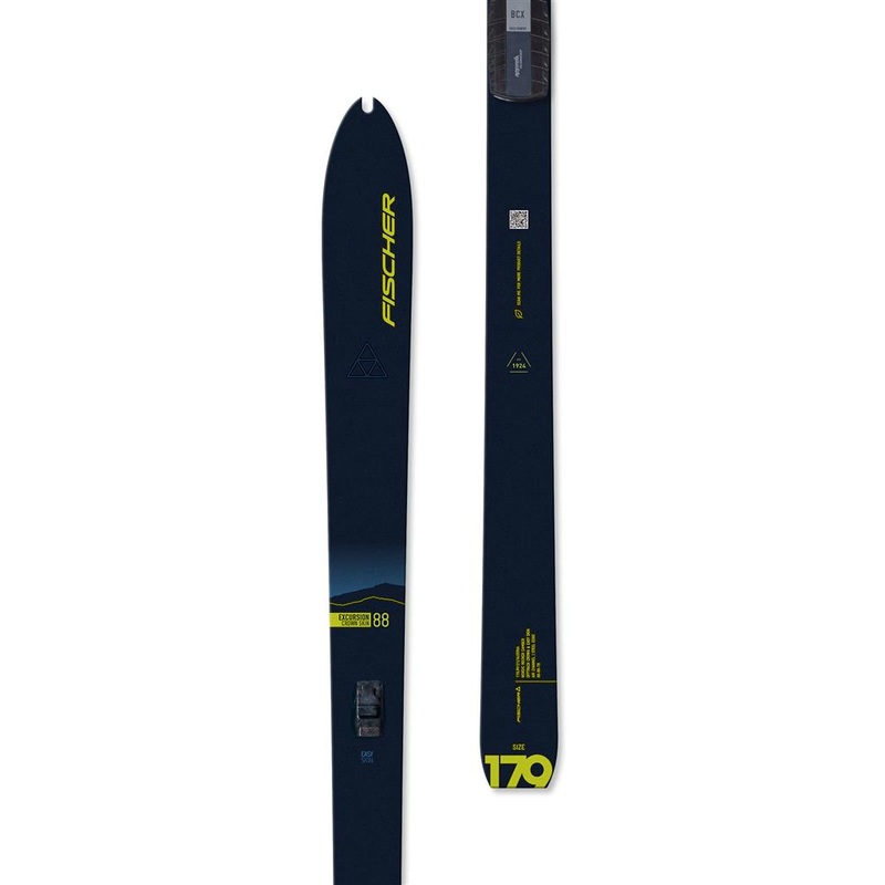 Fischer Excursion 88 Crown/Dual-Skin Xtralite Skis